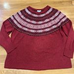 Croft & Barrow  women’s Fair Isle sweater size 1X . Photo 0