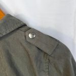 Becool Army Green Utility Zip Up Casual Neutral Shirt Jacket Size Small Classic Photo 6