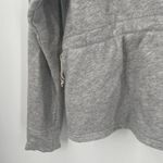 Athleta Sweatshirt Studio Cinch French Grey Pullover Tie Waist Size Medium Photo 7