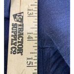 Soft Surroundings  Womens 1X Linen Blend Tie Belt Blue Shorts Beach Nautical Boho Photo 4