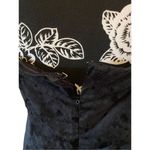 Nicole By Nicole Miller Floral Dress Formal Party Cocktail Career Black Size L Photo 10