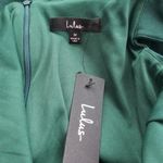 Lulus Season of Fun Forest Green Off-the-Shoulder Skater Dress Size M Photo 6