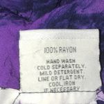 J & J FASHION HAWAII floral tie dye tank mini dress, faux wrap skirt size XL Purple Photo 5