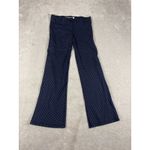 Betabrand  bootcut dress pants dress pants navy print medium petite Photo 1