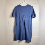ZARA  Trafaluc Woman’s Blue Casual T-Shirt Mini Spring Short Sleeve Dress Small Photo 3