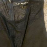 For Love & Lemons Lulu Mesh Black Skater Dress Sz S Photo 3