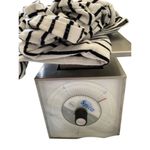 Striped Casual T Shirt School Preppy Semi Opaque Everyday Classic Workwear Work White Photo 8