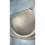 Aerie  Women’s Cream Floral Lace Padded Wired Balconette Bra Size 38DD Photo 2