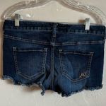 EXPRESS Embroidered Aztec Bootie Denim Shorts Photo 3