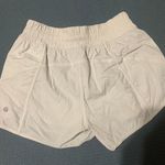 Lululemon White Running Shorts Photo 1