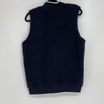 47 Brand 47 NAVY BLUE & WHITE FULL ZIP SHERPA VEST LARGE Photo 1