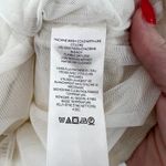 Free People  Cream Sleeveless Tube Top Large Ruched Sides Beachy Boho Casual Photo 6