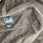 The North Face Brown Fuzzy Zip Up Athletic Sport Jacket L Photo 3