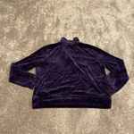 Ralph Lauren Lauren  Velour Quarter Zip Jacket SIZE L Photo 3