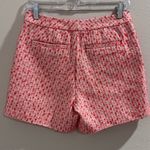 Lilly Pulitzer 0 Amaryllis Red Fantasy Tweed Gretchen High Rise Short Preppy Photo 1