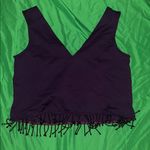 W5 NWT Purple Beaded Top size Medium Photo 1