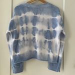 Elizabeth and James Blue Tie Dye Crewneck Sweater Size S Photo 2