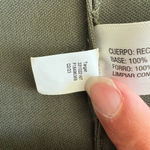 Wild Fable Women's  Olive Green Faux Leather Strapless corset Crop Top S Photo 6