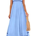 Amazon  Floor-Length Dress Blue Photo 2