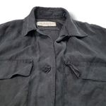 Valerie Stevens Vintage Top Size 6 Button Up Shirt Long Sleeve 100% Linen Blouse Women's Top Photo 2