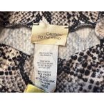 Caution to the Wind  Sleeveless Snake Print MIDI Dress Womens Size Large Photo 3