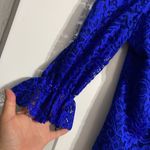 Body Shaper Faja Blouse Top Blue Lace Made in Colombia Body Control Size XL Photo 2