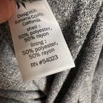 Athleta Wrap It Up Heather Gray Long Sleeve Faux Wrap Mini Dress Size Small Photo 11