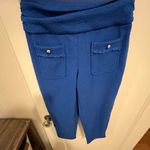 Inc international  Concepts Cobalt Blue Double Breasted Military Jumpsuit Size 2P Photo 1