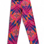 Nike  Pro Leggings Womens Neon Pink S Multi Color Dri-Fit Photo 0