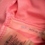 Bleu Rod Beattie 🌸 Size 6 Pink & White One-Piece Swimsuit | Halter Tie | Sexy V Photo 4