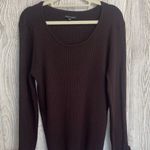 41 Hawthorn Chocolate Knit Sweater Brown Size 2X Photo 0