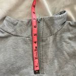 **reserved** quarter zip size L cropped sweatshirt Size L Photo 3
