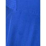 Parker  Royal Blue Silk Sleeveless Scoop Neck Fit‎ And Flare Mini Dress Size M Photo 6