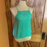 O'Neill O’Neill Green Feminine Lace Trimmed Tank Top Photo 7