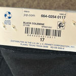 Arizona Jean & Co. Short Womens Juniors 17 Black High Rise Cut Off Denim NEW Size undefined Photo 8