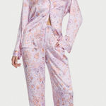 Victoria's Secret Victoria’s Secret Butterfly Satin Long Pajama Set size XXL Photo 0