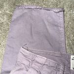 Nili Lotan women’s Jenna lilac Purple Cropped corduroy Military Pants size 6 Photo 5