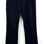 7 For All Mankind size 33 Standard black boot cut button fly cotton blend jeans Photo 0
