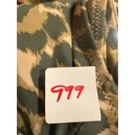 Aerie Leopard Print Strappy Bikini Swimsuit Set Green Tan Medium Photo 4