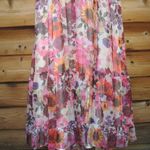 Mac Duggal  68108 Multicolor Asymmetrical Ruffled Halter Floral Gown Photo 10