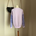 Fantastic Fawn Purple Sequin Nutcracker Sweater, Size Large Photo 3