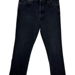 AGOLDE  Riley Crop Black Jeans Photo 0