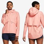 Nike New! Essential Packable Running Zip Rain Jacket Lightweight Water Repellent Photo 1