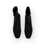 Vero Cuoio Real Italian Leather ᪥ Soft Stretch Sock Heeled Boots ᪥ Black ᪥ 7 235 Photo 8