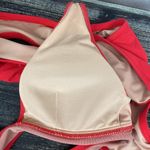 J.Crew  Red 2 Piece Bikini Swim Bathing Suit S/M Photo 2