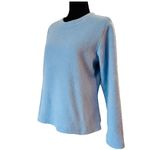 Starting Point Size Small Light Blue Fleece Pullover Polyester Long Sleeve Top Photo 5