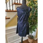 Jodi Kristopher  BLACK PROM PARTY DRESS SIZE 11/12 VELVET & SHIMMER DETAIL Photo 6