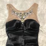 Hailey Logan Adrianna papell black mesh dress 3/4 Photo 2