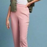 Anthropologie Pink Essential Pull-On Trousers Photo 0