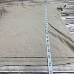 Nollie Basics Womens Casual Basic Tee T Shirt M Med Medium Tan Light Brown Beige Photo 8